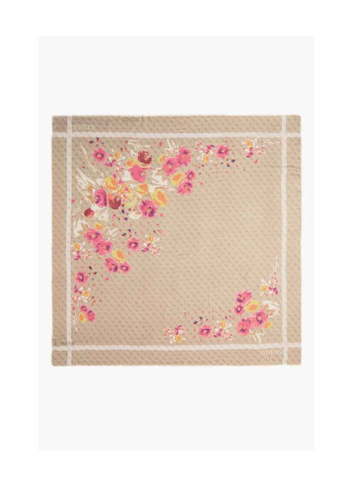 Foulard beige GUESS femme