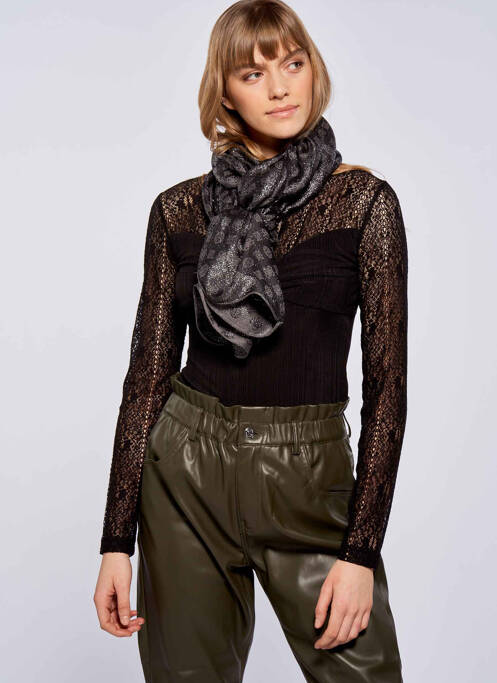 Foulard noir GUESS femme