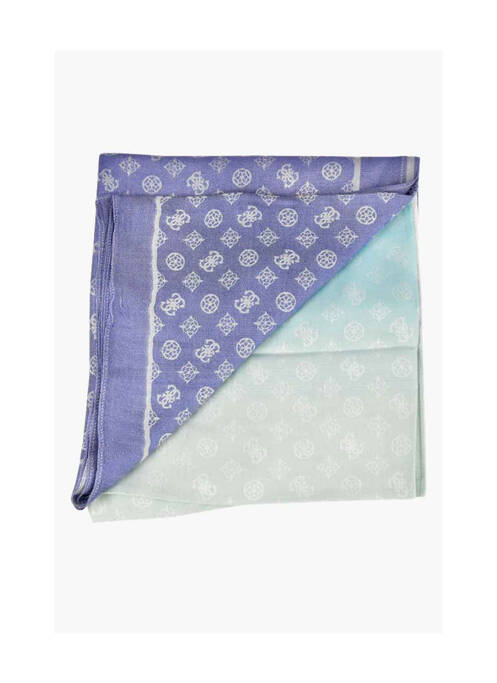 Foulard bleu GUESS femme