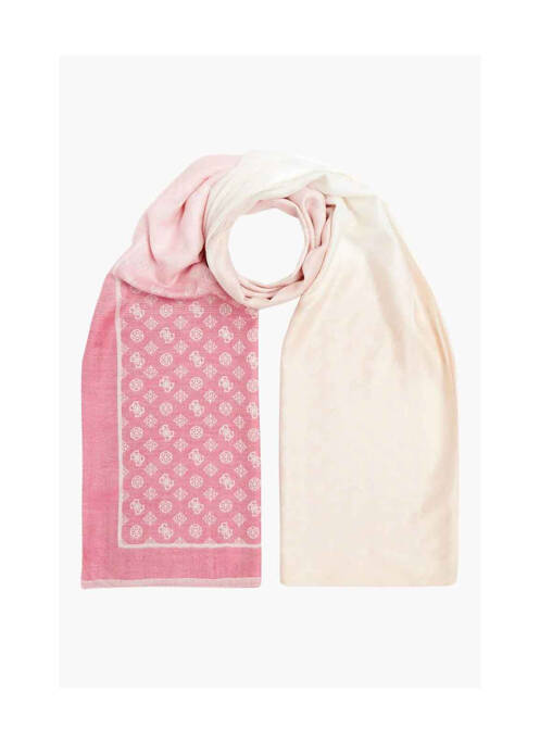 Foulard rose GUESS femme