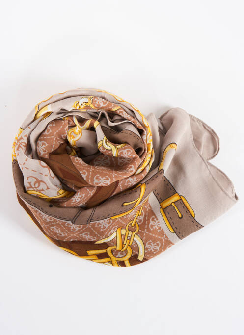Foulard beige GUESS femme