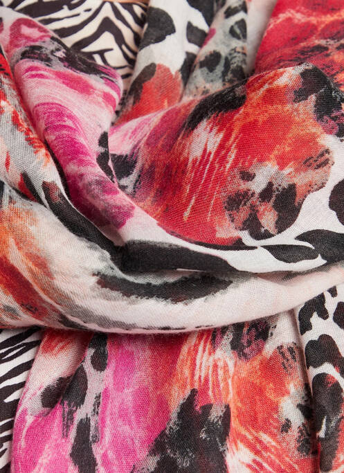 Foulard rose GUESS femme