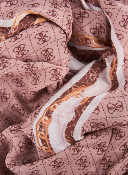 Foulard beige GUESS femme
