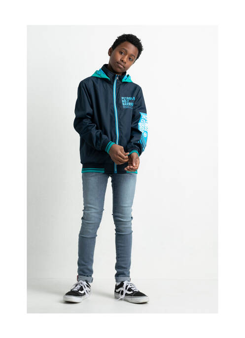 Veste casual bleu PETROL INDUSTRIES pour garçon
