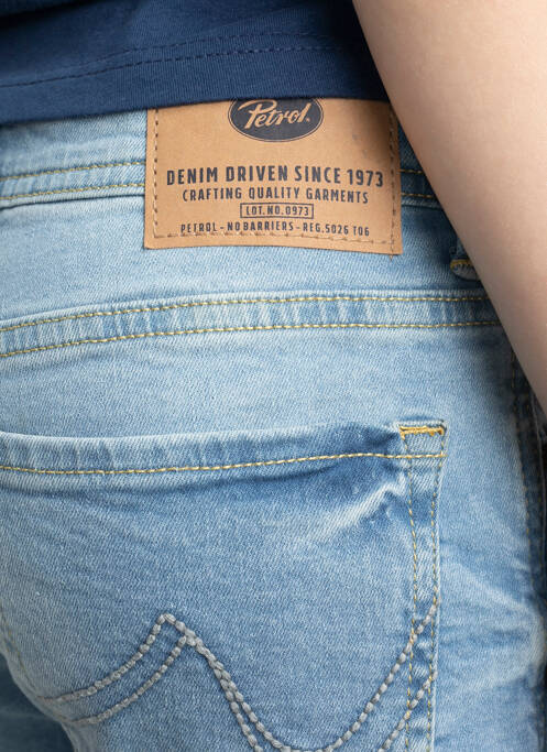 Short bleu PETROL INDUSTRIES pour garçon