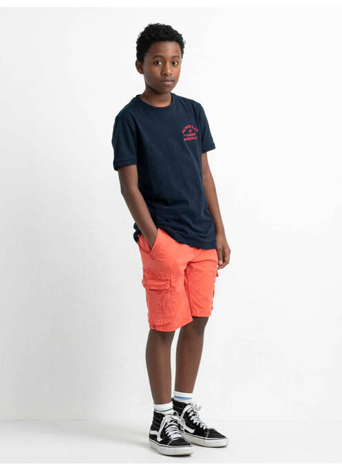Short orange PETROL INDUSTRIES pour garçon