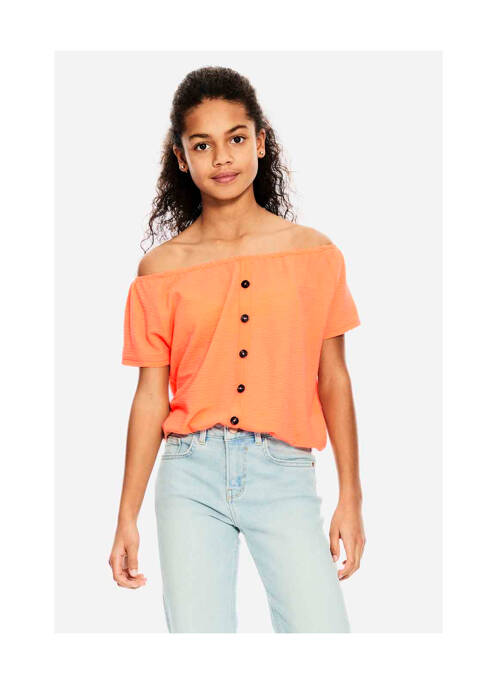Top orange GARCIA pour fille