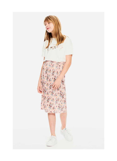 T-shirt blanc GARCIA pour fille