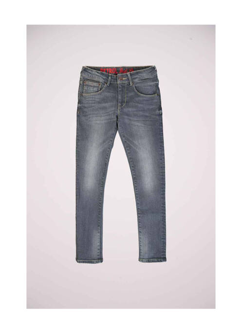 Jeans coupe slim gris PETROL INDUSTRIES pour garçon