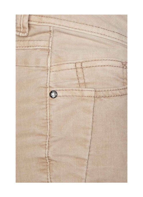 Pantalon slim beige CECIL pour femme