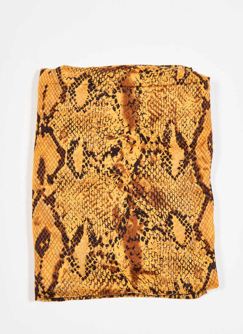 Foulard jaune ZEB STYLE LAB  pour femme