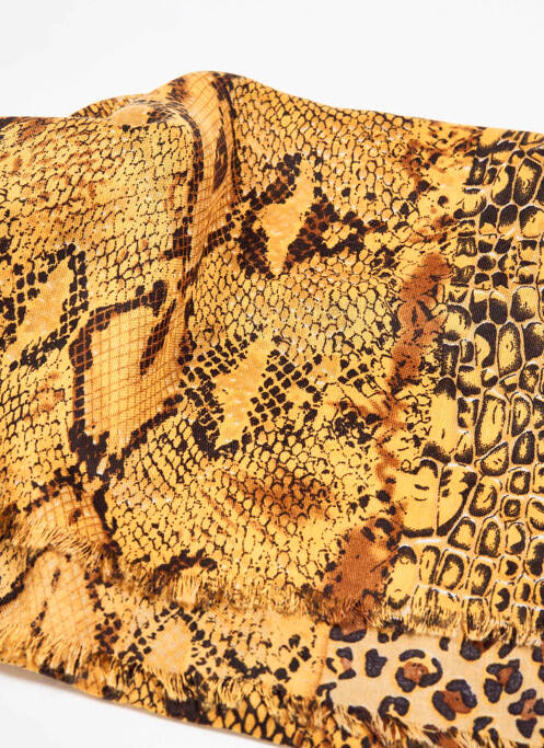 Foulard jaune ZEB STYLE LAB  pour femme