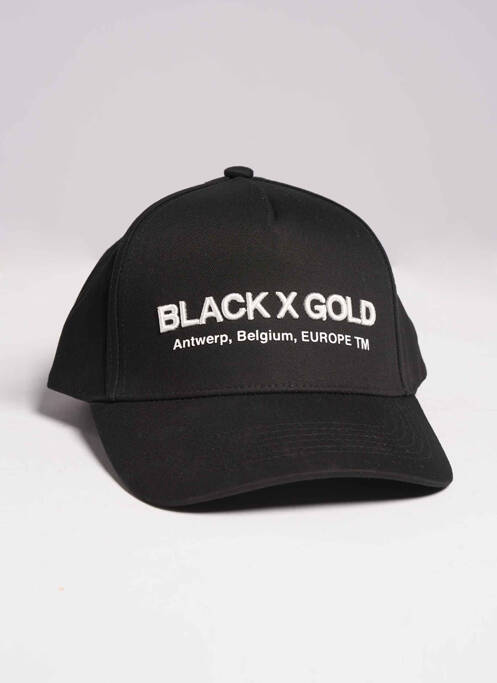 Casquette noir BLACK AND GOLD pour homme