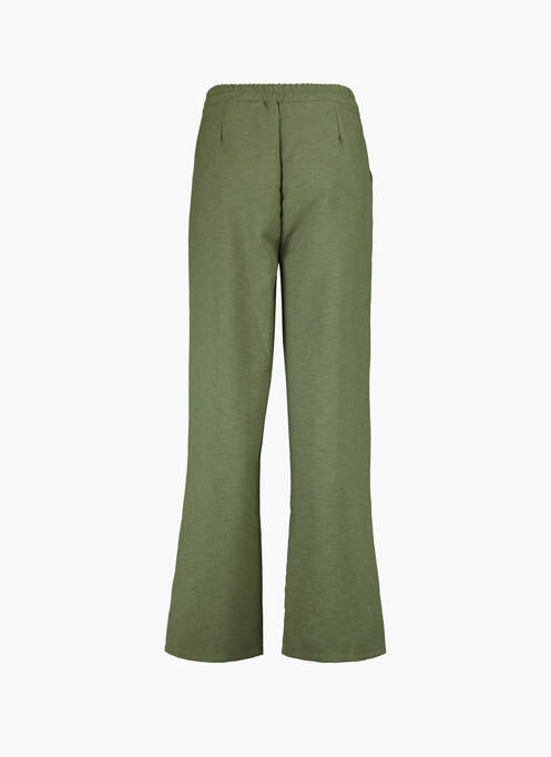 Pantalon droit vert ZABAIONE pour femme