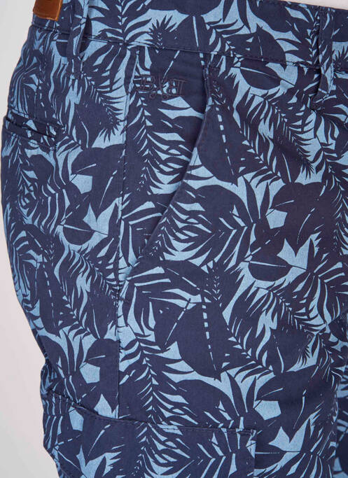 Short bleu BRUCE & BUTLER  pour homme