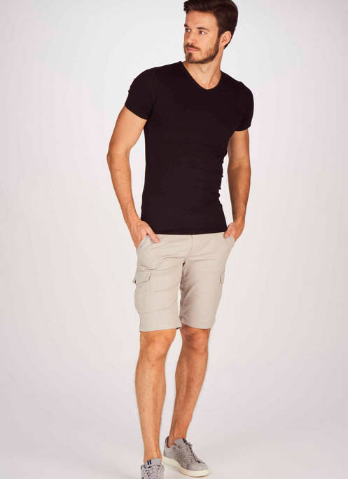 Short gris BRUCE & BUTLER  pour homme