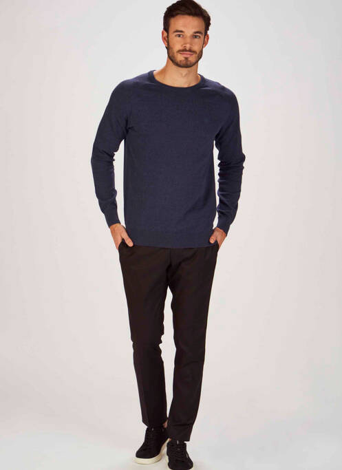 Pull bleu BRUCE & BUTLER  homme