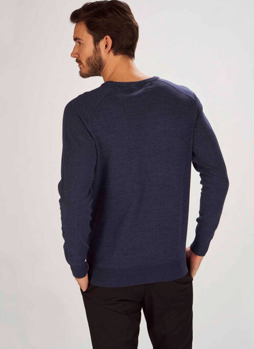 Pull bleu BRUCE & BUTLER  homme