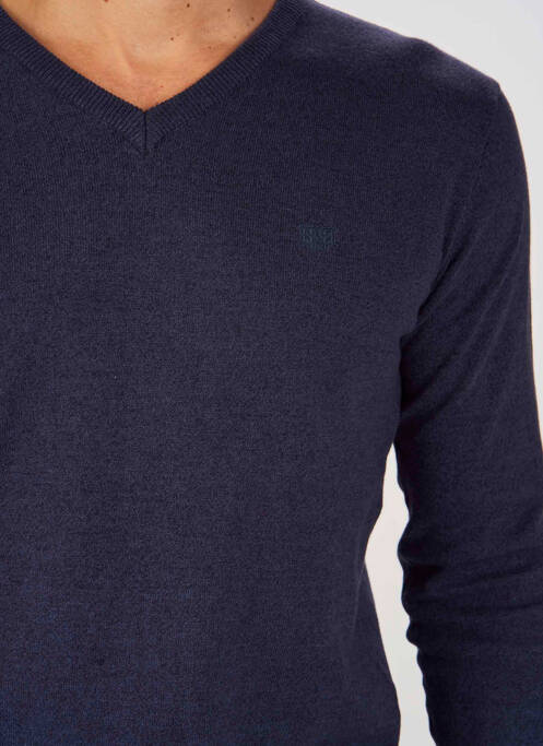Pull bleu BRUCE & BUTLER  homme