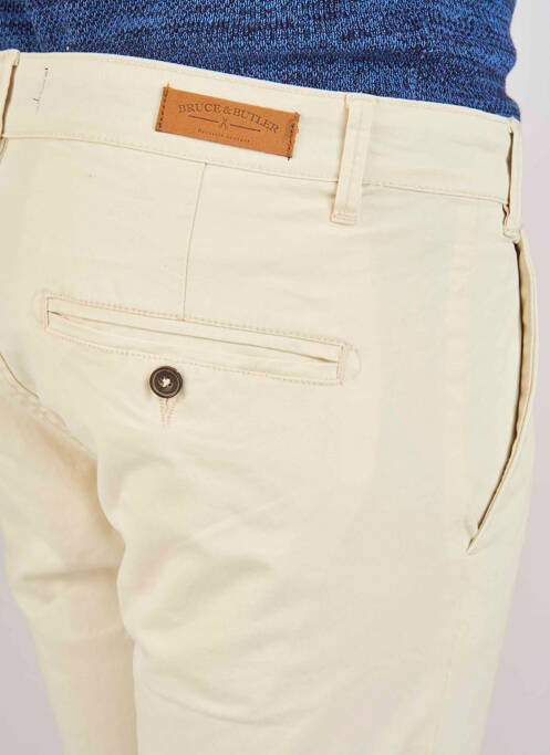 Pantalon chino beige BRUCE & BUTLER  homme