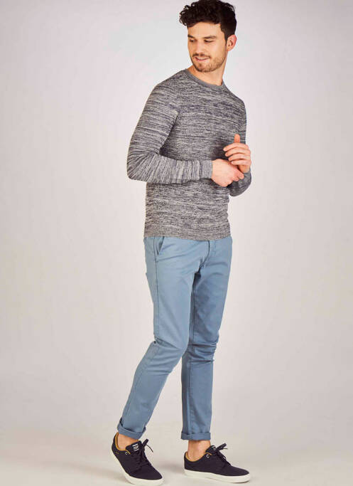 Pantalon chino bleu BRUCE & BUTLER  homme