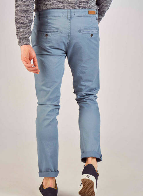Pantalon chino bleu BRUCE & BUTLER  homme
