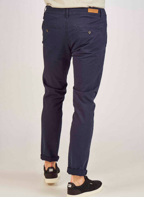 Pantalon chino bleu BRUCE & BUTLER  pour homme