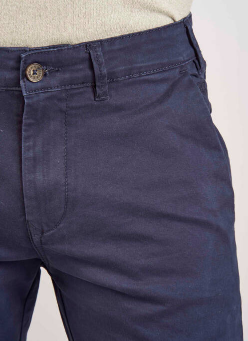 Pantalon chino bleu BRUCE & BUTLER  pour homme