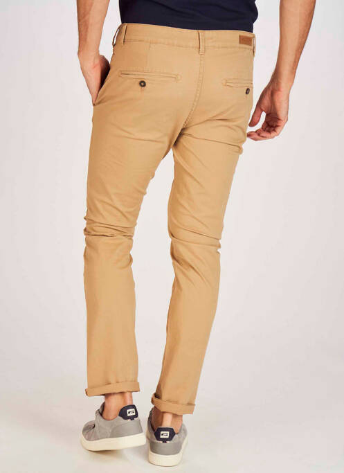 Pantalon chino beige BRUCE & BUTLER  homme