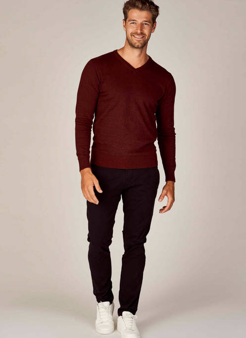 Pantalon chino noir BRUCE & BUTLER  homme