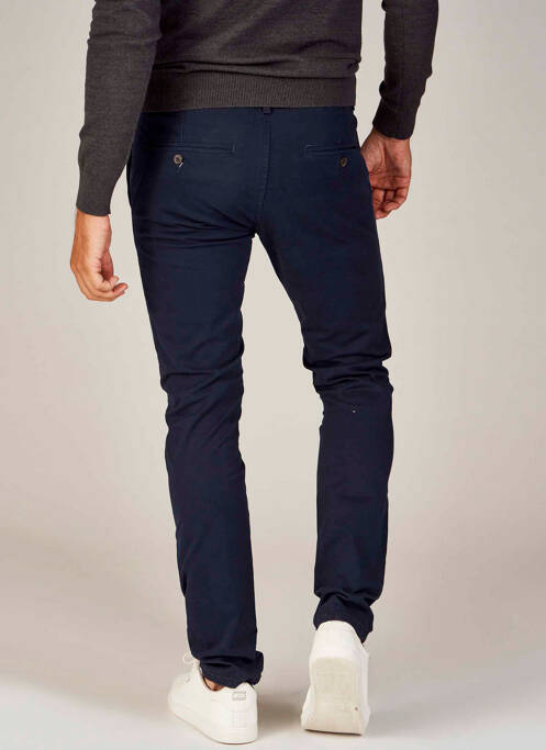 Pantalon chino bleu BRUCE & BUTLER  homme