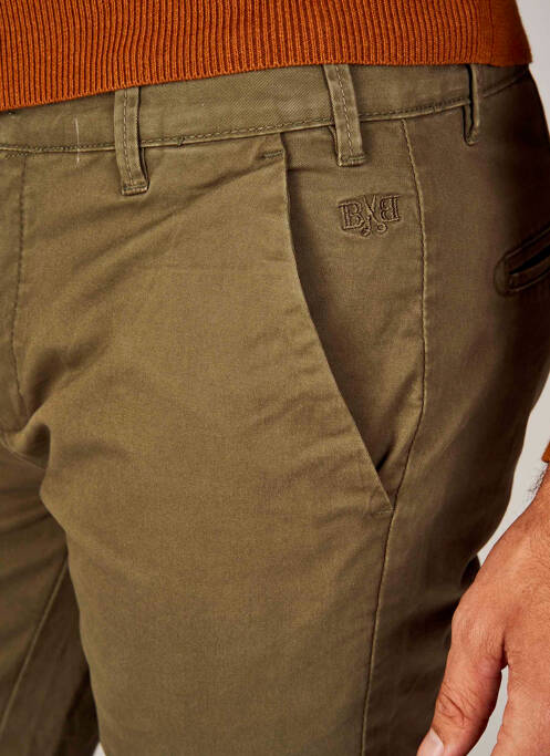 Pantalon chino vert BRUCE & BUTLER  pour homme