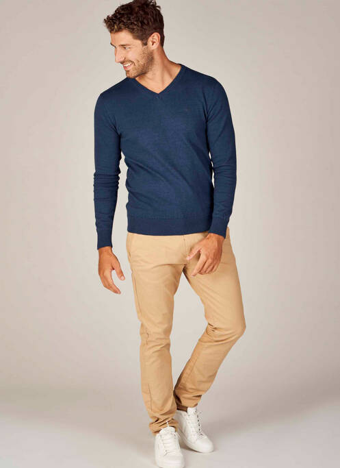 Pantalon chino beige BRUCE & BUTLER  pour homme