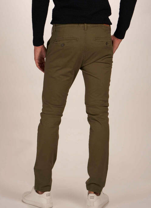 Pantalon chino vert BRUCE & BUTLER  pour homme