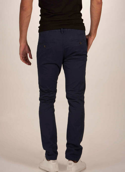 Pantalon chino bleu BRUCE & BUTLER  pour homme