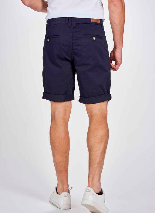 Short bleu BRUCE & BUTLER  pour homme