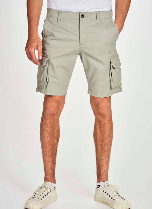 Bermuda gris BRUCE & BUTLER  pour homme