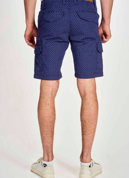 Bermuda bleu BRUCE & BUTLER  pour homme