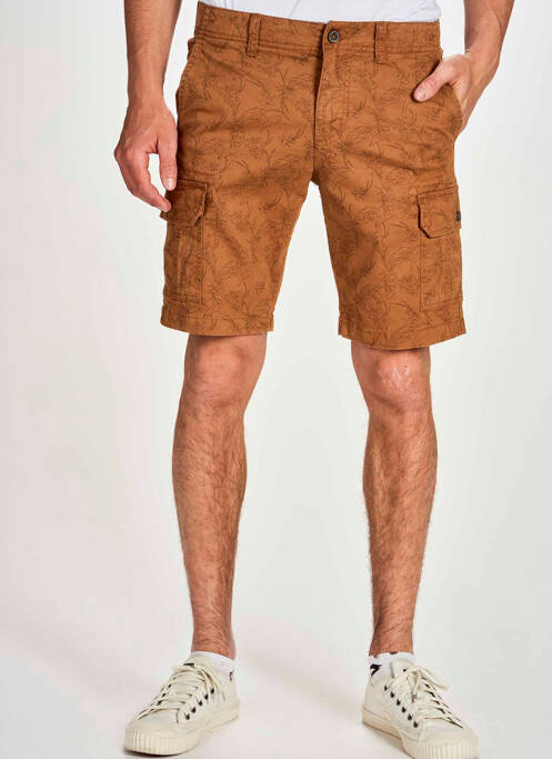 Bermuda marron BRUCE & BUTLER  pour homme