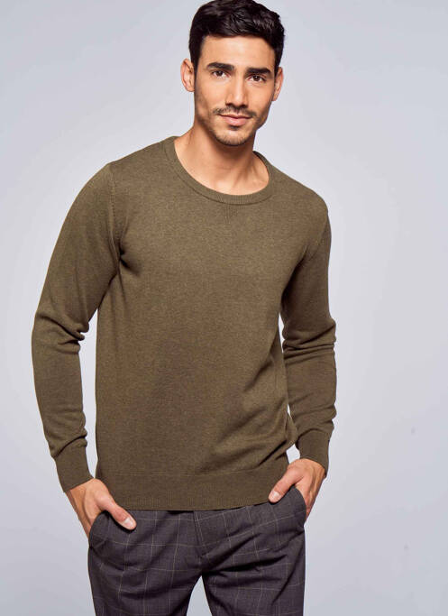 Pull vert BRUCE & BUTLER  pour homme