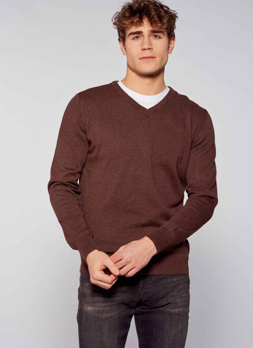 Pull marron BRUCE & BUTLER  pour homme