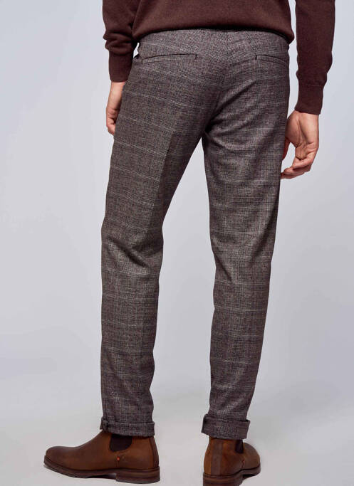 Pantalon chino gris BRUCE & BUTLER  pour homme