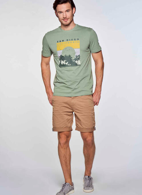 Short marron BRUCE & BUTLER  pour homme