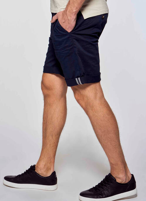 Short bleu BRUCE & BUTLER  pour homme