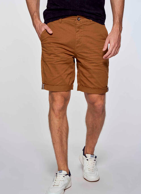 Short marron BRUCE & BUTLER  pour homme