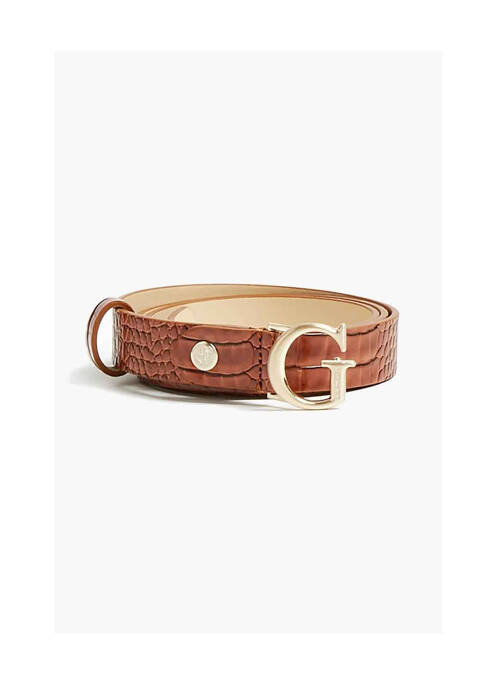 Ceinture marron GUESS femme