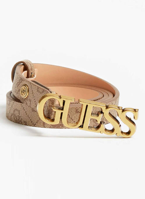 Ceinture beige GUESS femme
