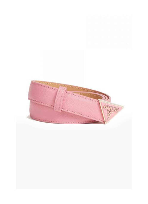 Ceinture rose GUESS femme