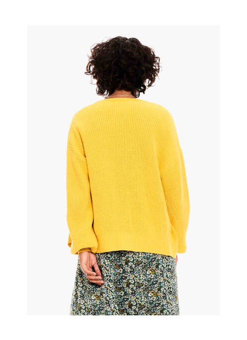Gilet manches longues jaune GARCIA femme