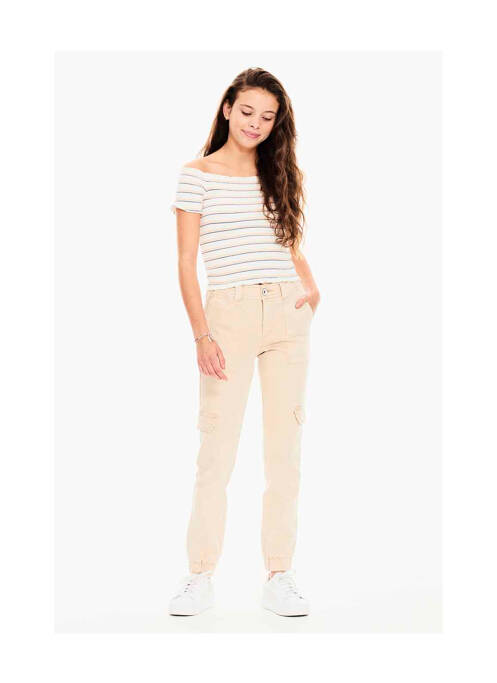 T-shirt blanc GARCIA pour fille
